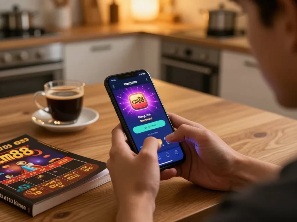 Access the online casino app with Đăng nhập cm88 while enjoying a cozy home environment