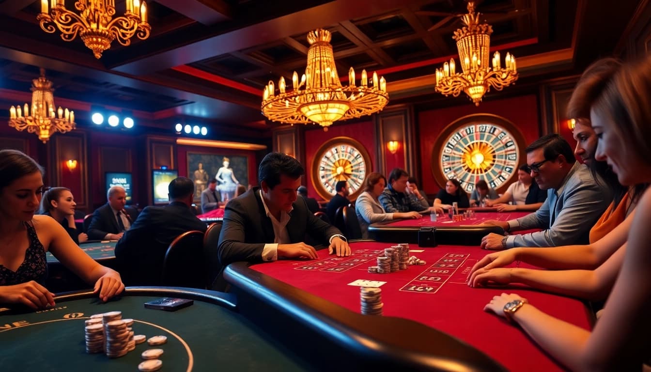 Experience the thrill of casino gaming at 888new with exciting table games and engaged players.