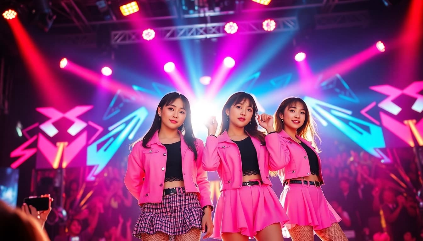 Blackpink news highlights an electrifying concert performance of the girl group.