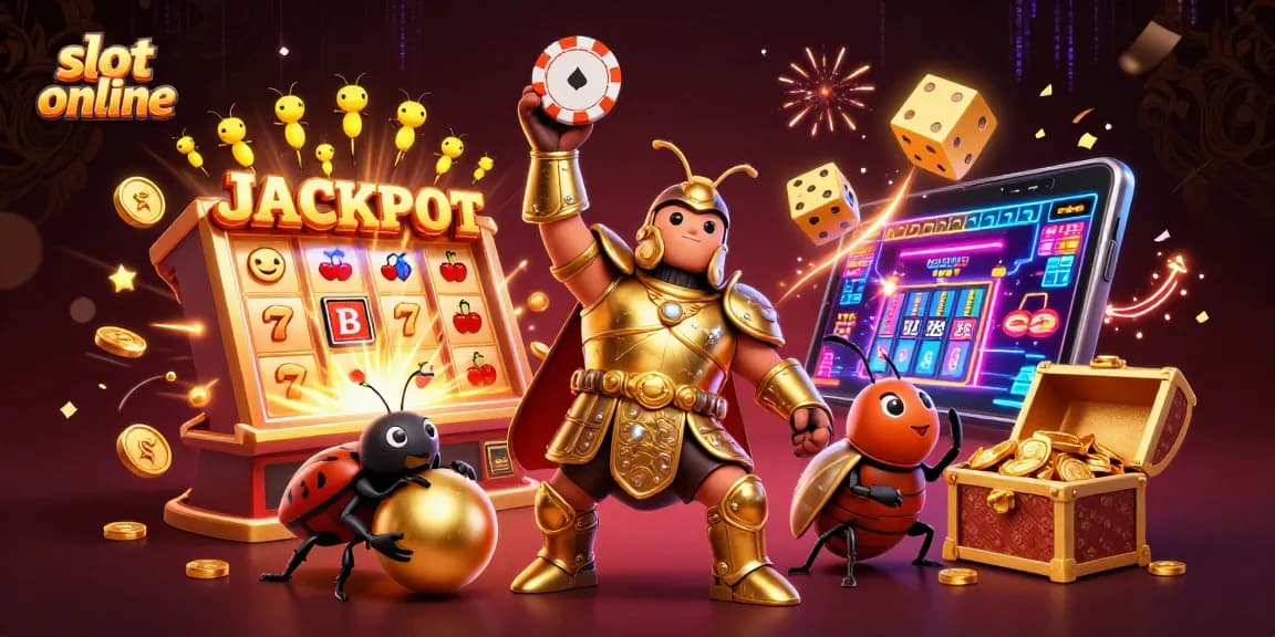 Menggiring slot online dengan jackpot melimpah dan karakter unik dalam ilustrasi 3D yang menakjubkan.