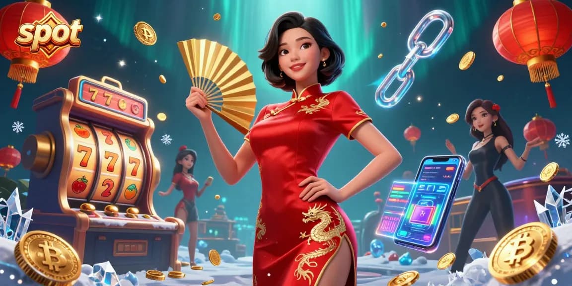 Experience slot excitement with vibrant visuals and dynamic casino elements in a stunning 3D illustration.