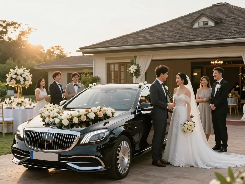 Thuê một chiếc Mercedes cưới sang trọng cho những khoảnh khắc không thể quên trong ngày đặc biệt của bạn.