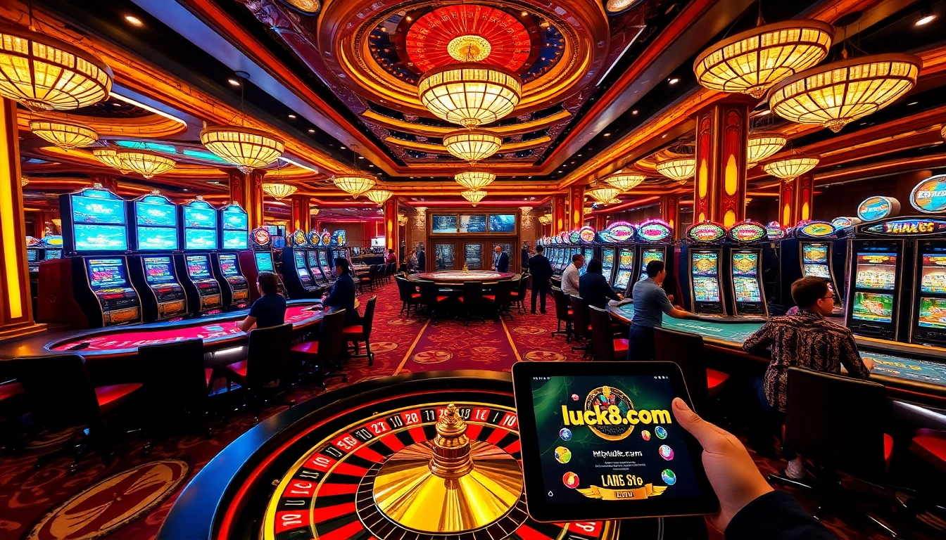 Trải nghiệm cảm giác chiến thắng tại https://luck8.com với bàn poker sống động và máy đánh bạc hấp dẫn.