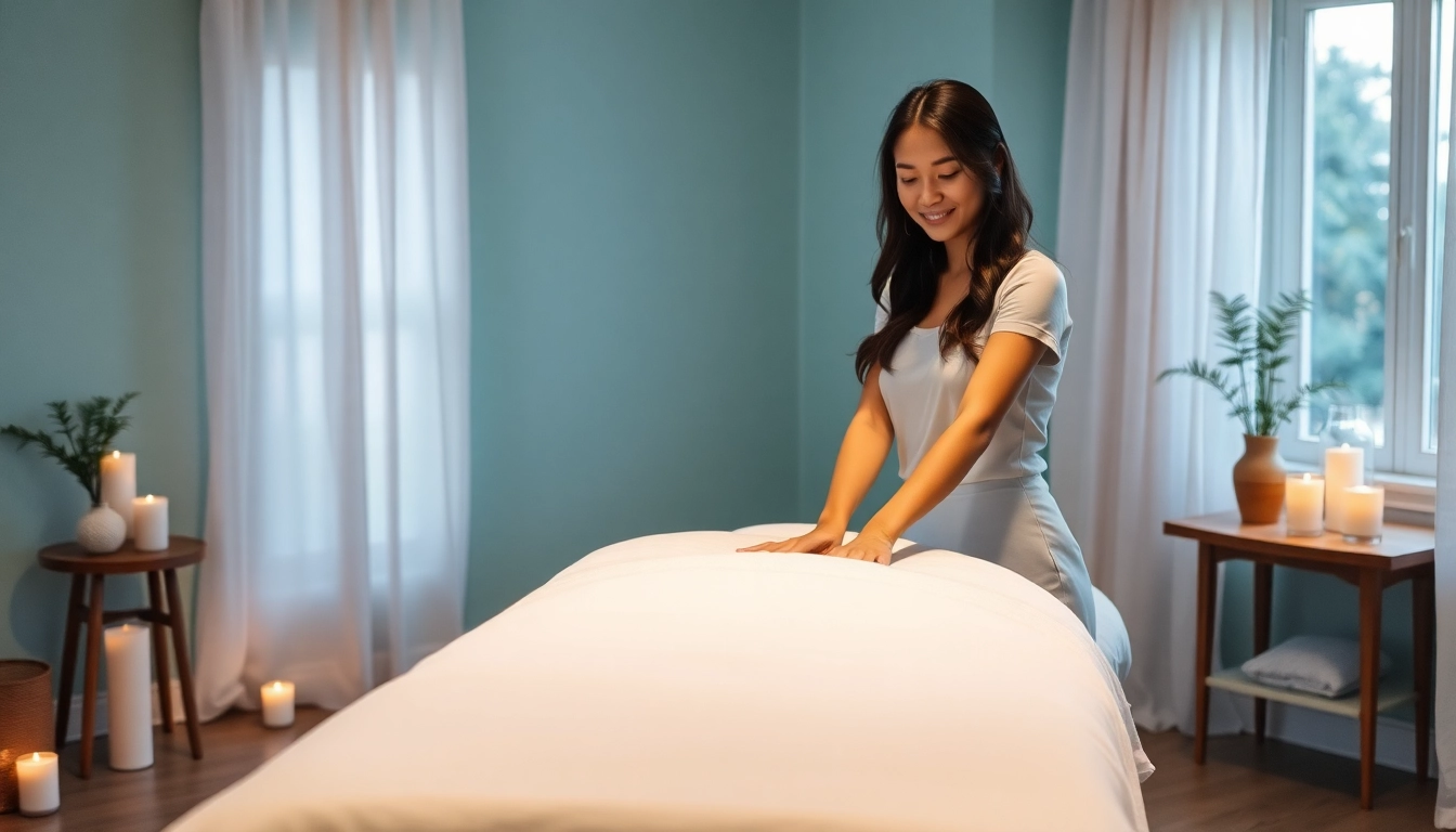Providing a tranquil 출장마사지 experience with a professional therapist and serene setting.