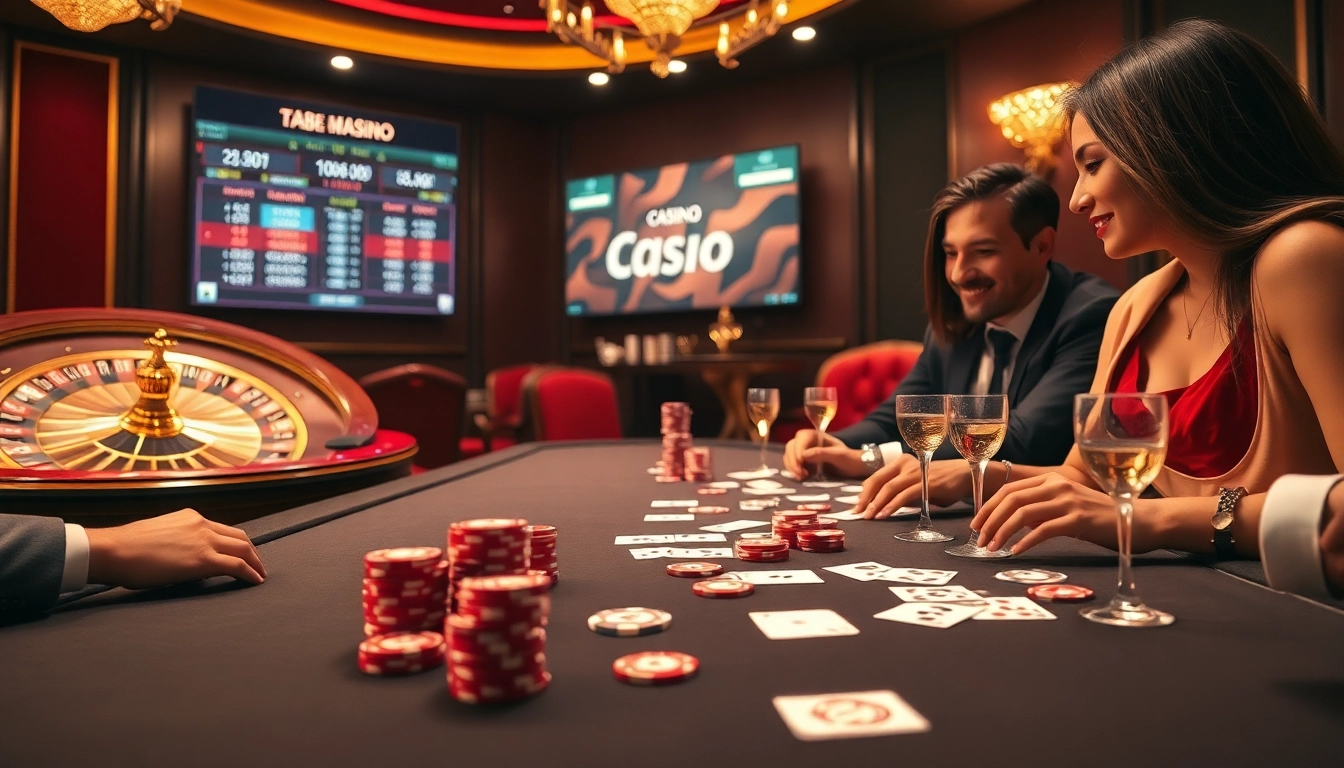 Experience high-stakes poker at https://ta88.biz/ featuring premium cards and chips in a luxurious casino setting.