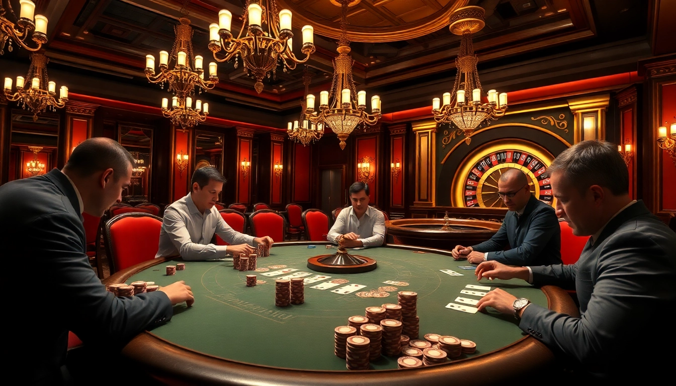 The hidden wiki theme enhanced by a luxurious poker scene featuring strategic gameplay and rich ambiance.