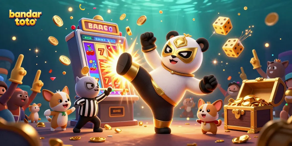 Experience thrilling wins with bandar toto at a vibrant casino scene filled with excitement and fortune.