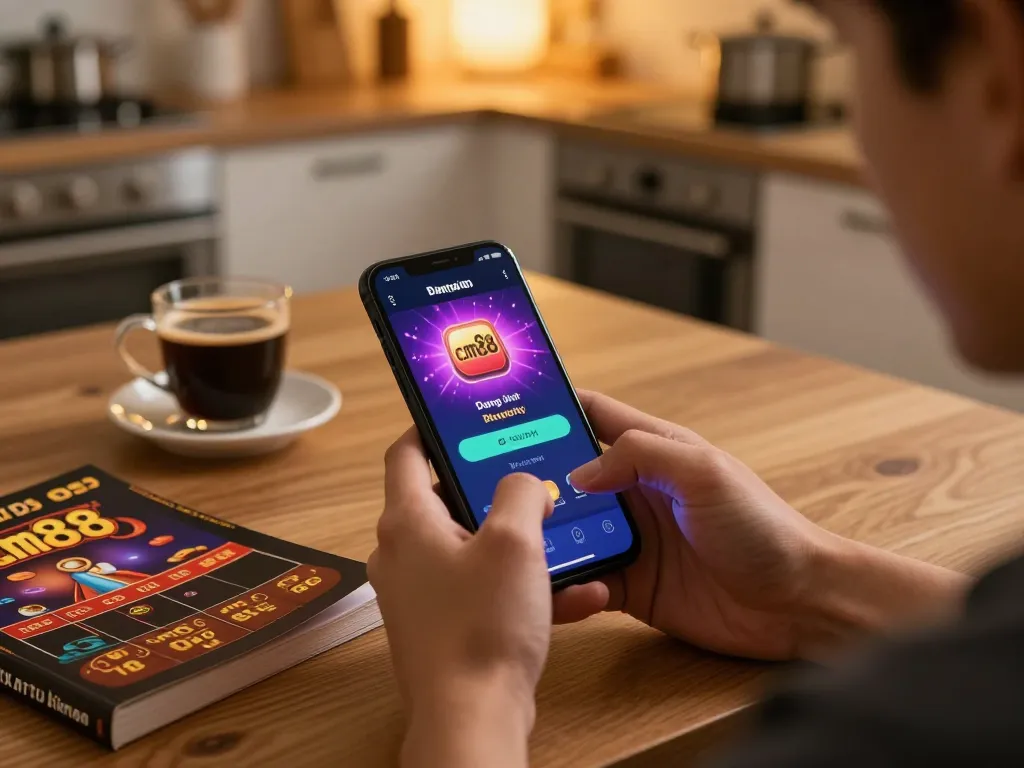Access the online casino app with Đăng nhập cm88 while enjoying a cozy home environment