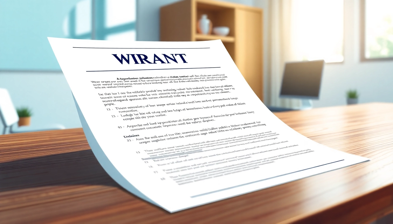 Warranty company with clear exclusions highlighted on an elegant desk for added professionalism.