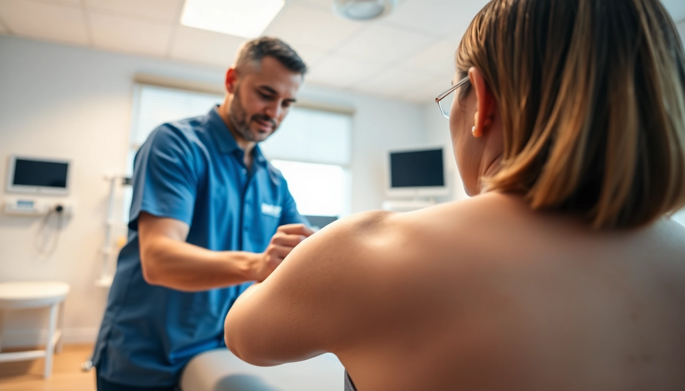 North Edmonton physiotherapy session focusing on patient care and rehabilitation.