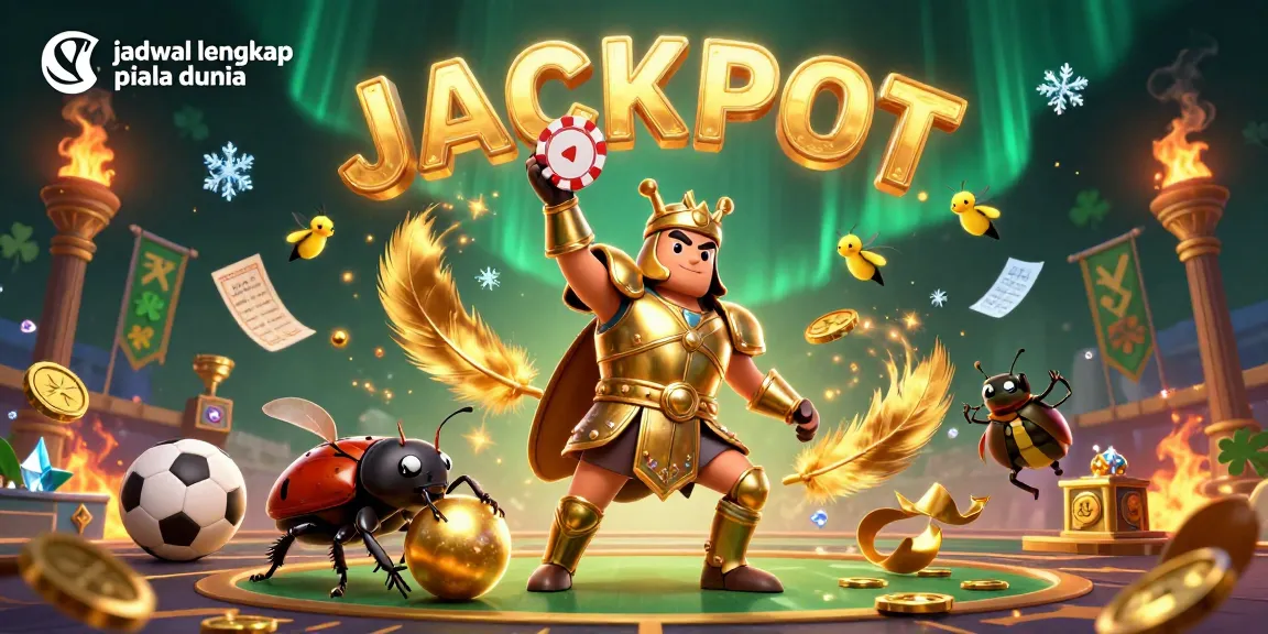 Experience the excitement with jadwal lengkap piala dunia as a beetle hero lifts a poker chip in victory.