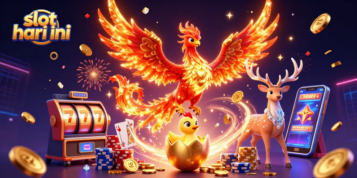 Menangkan slot hari ini dengan beragam permainan dan simbol keberuntungan menyala!