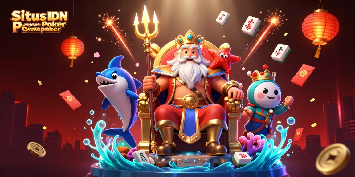 Situs IDN Poker Dewapoker offers an engaging atmosphere with vibrant 3D elements enhancing the poker gaming experience.