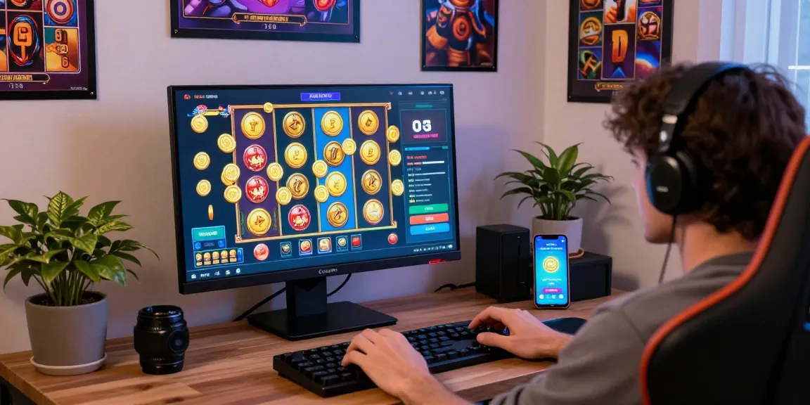 Engaging online gaming environment showcasing slot deposit 1000 excitement with colorful graphics and virtual coins.