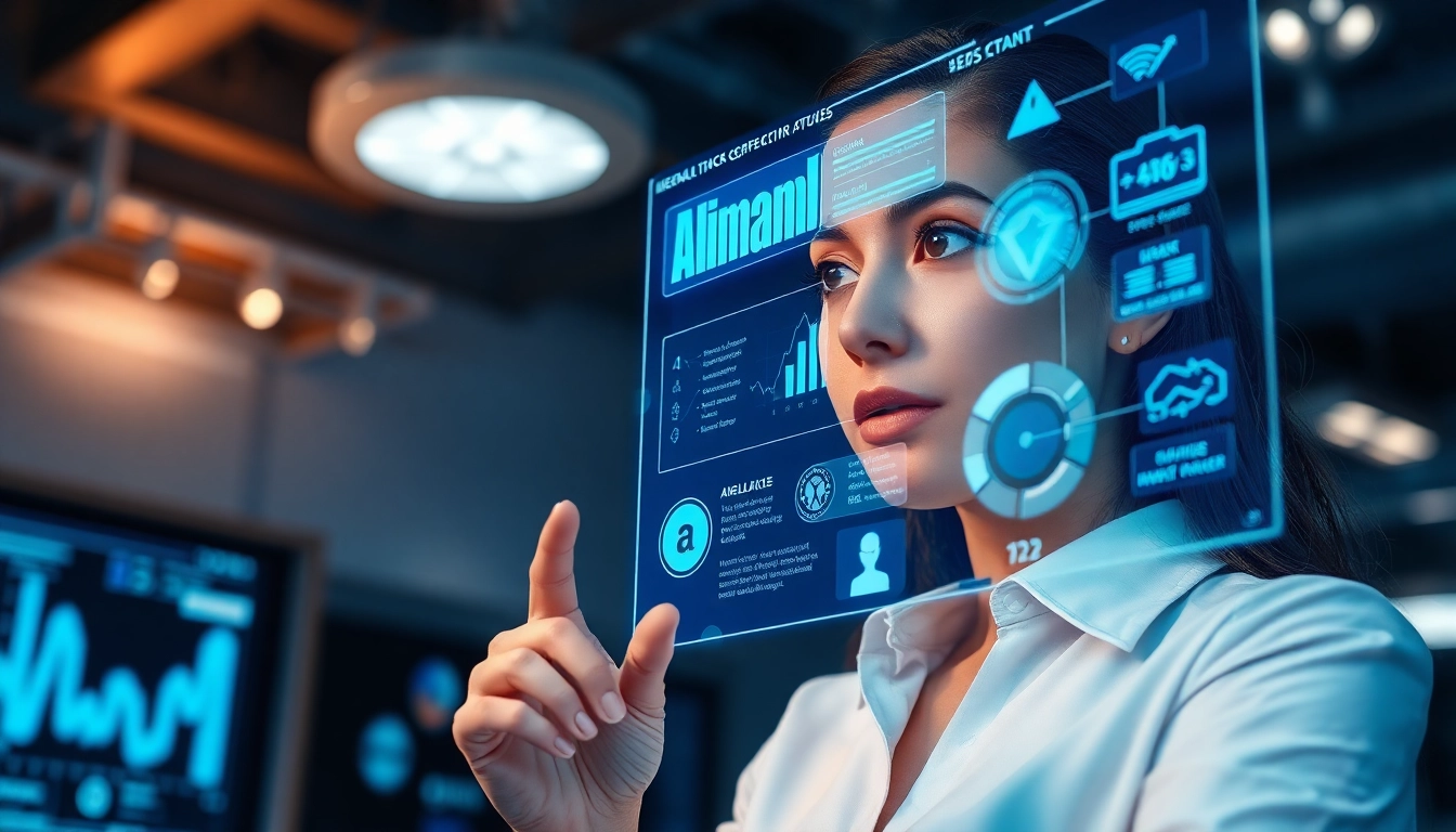 Engaging with an enterprise ai assistant through a holographic interface.