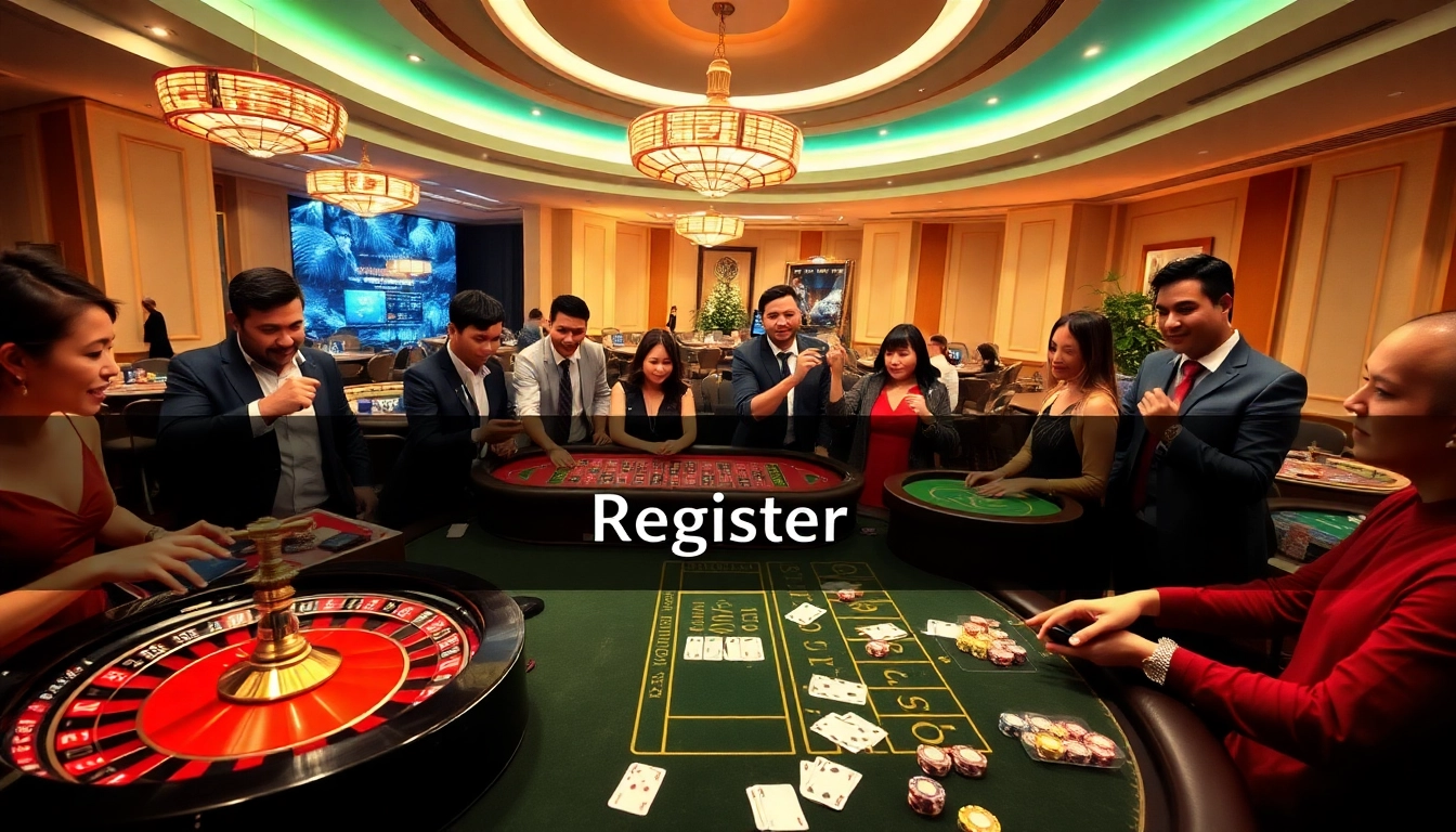 Experience the thrill and excitement of casino games as you Register to play at 33BD.