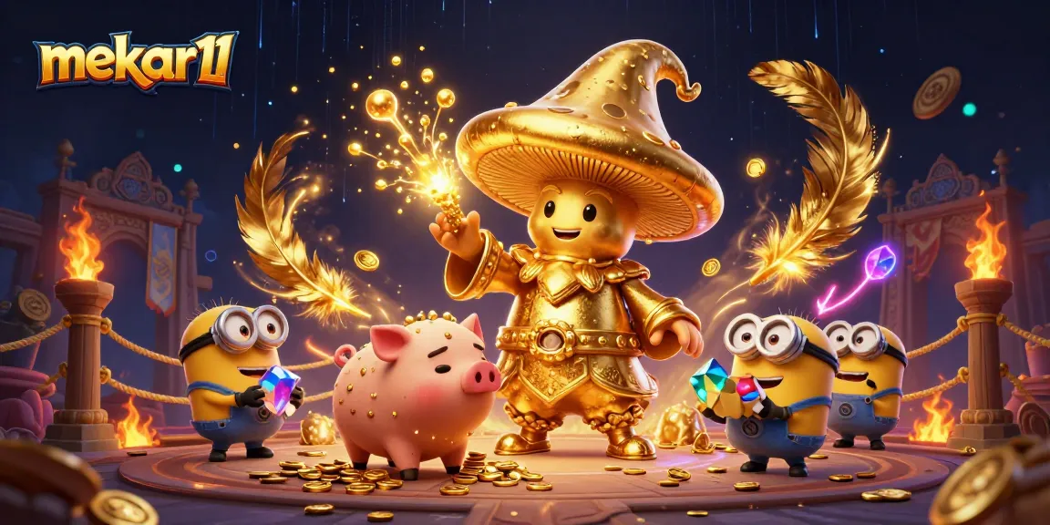 Mekar11 offers captivating jackpot opportunities in a festival of golden magic and rich visuals.