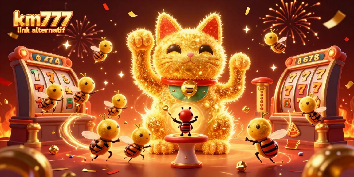 Experience the excitement of km777 link alternatif with vibrant casino elements and festive energy.