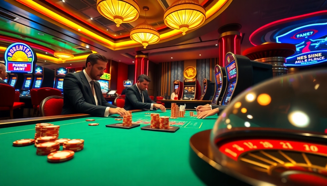 Engaging players at a casino table, showcasing hidden wiki elements within a thrilling gambling scene.