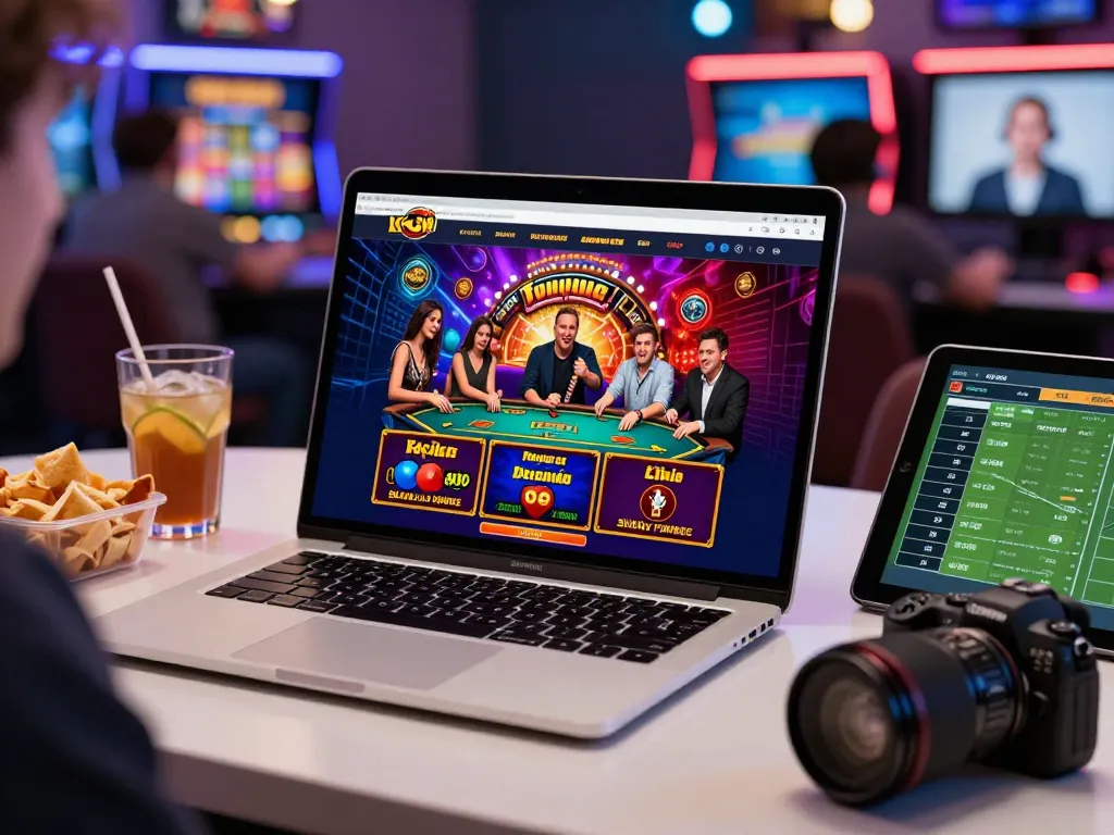 Engaging nk88 nhà cái online betting scene showcasing vibrant games and user-friendly interface.