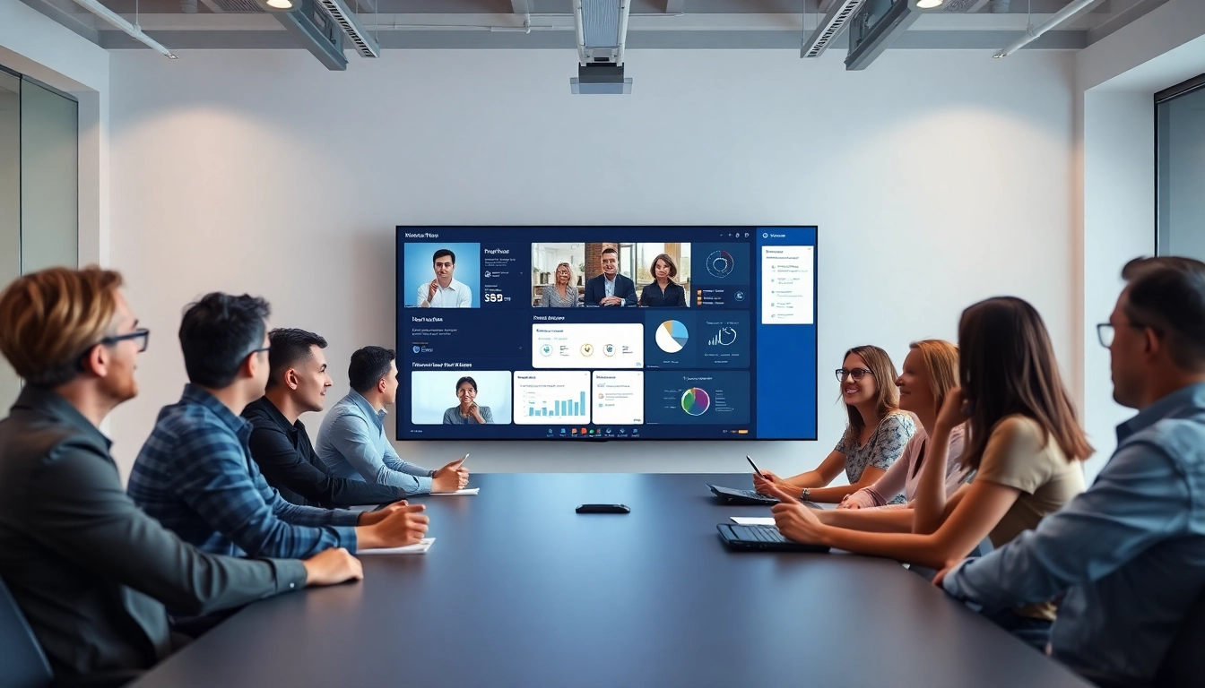 Microsoft Teams下载 - Professionals collaborating in a modern office using Microsoft Teams for efficient communication.
