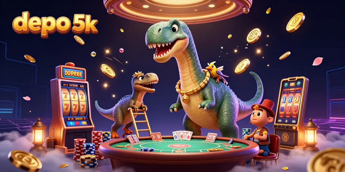 Play exciting slot games with depo 5k for thrilling wins and big jackpots!