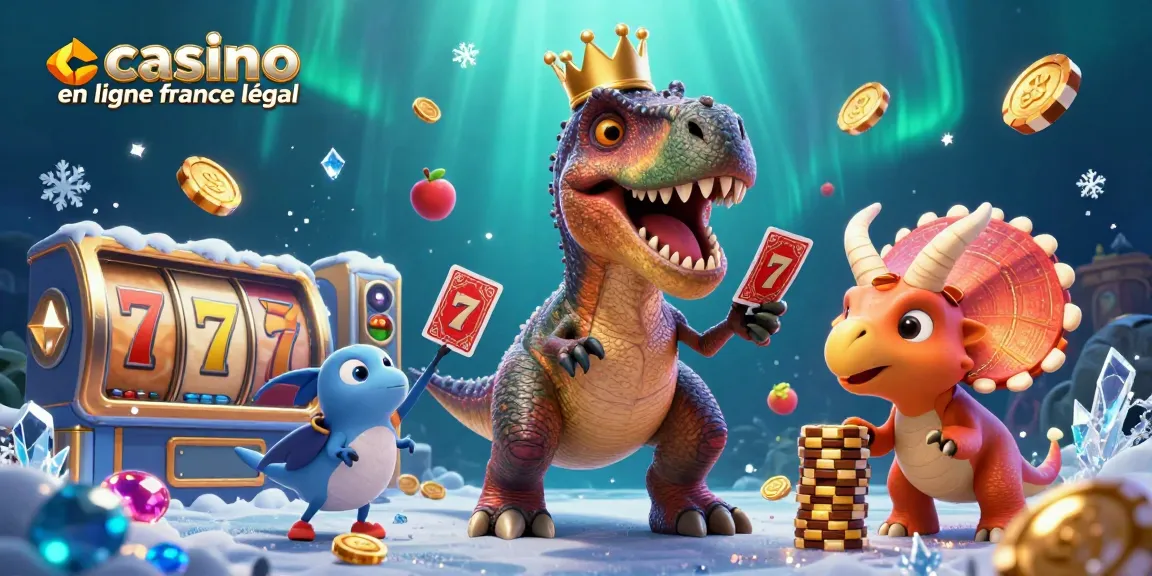 Jouez au casino en ligne légal en France avec cet univers coloré rempli de jeux et de personnages amusants.