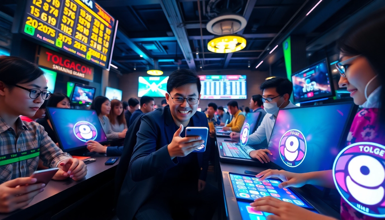 Pemain menikmati Togel Sumo di lingkungan permainan online yang dinamis.