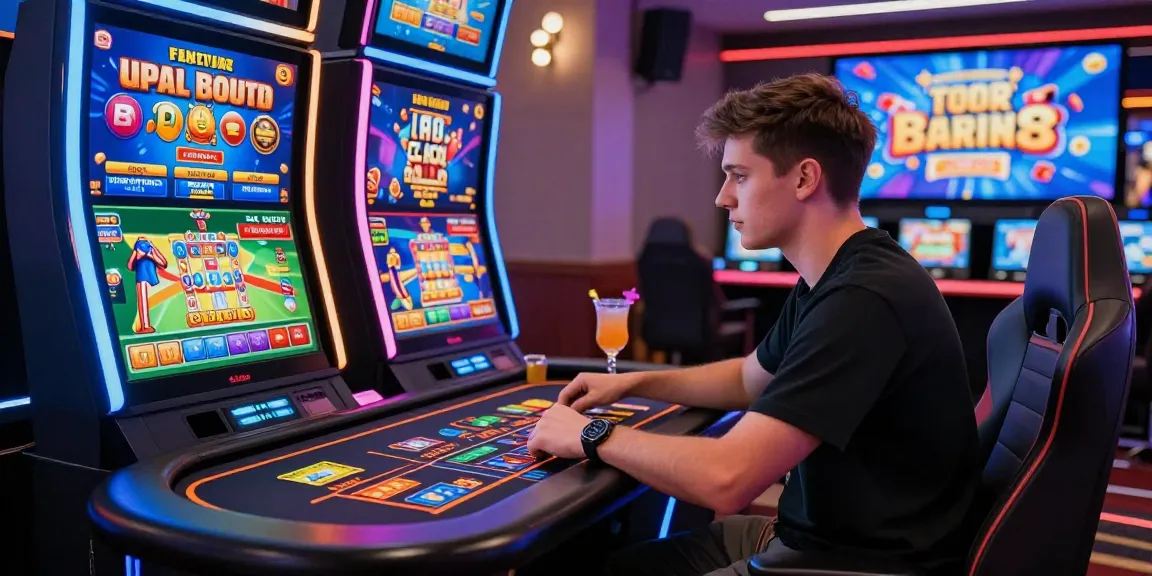 Player exploring exciting credit card slots options at a vibrant online casino table with dynamic promotions.
