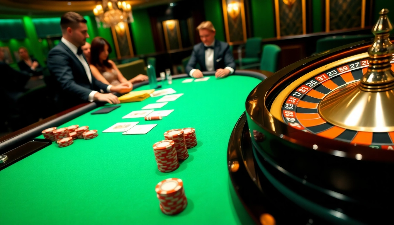 Experience an exciting poker game at OK365 with vibrant tables and high-quality chips.