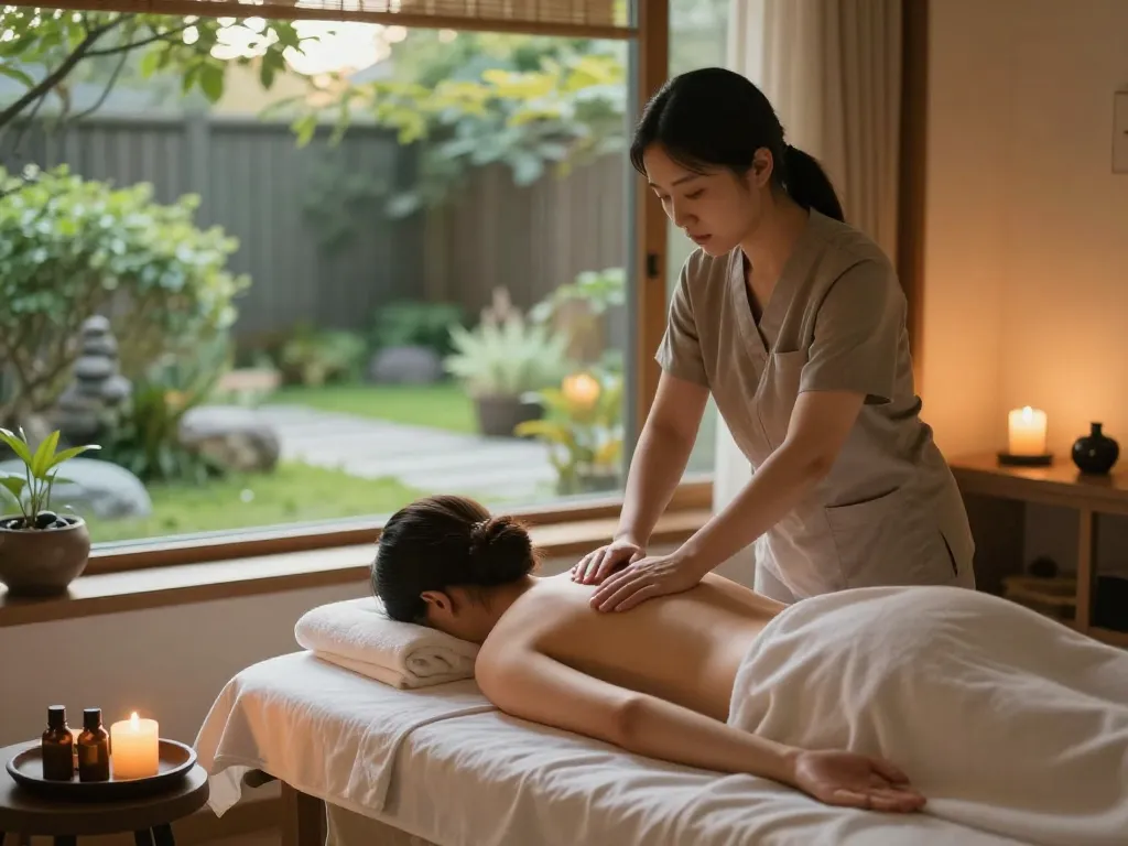 Rejuvenating atmosphere showcasing 관악스웨디시 massage therapy in a tranquil spa.