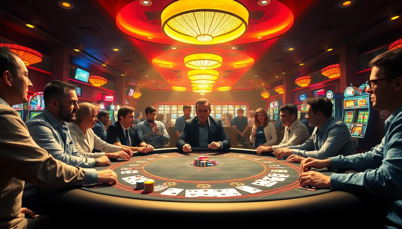 Menangkan pengalaman bermain di casino Pakde4D dengan suasana penuh semangat dan aksesoris warna-warni.