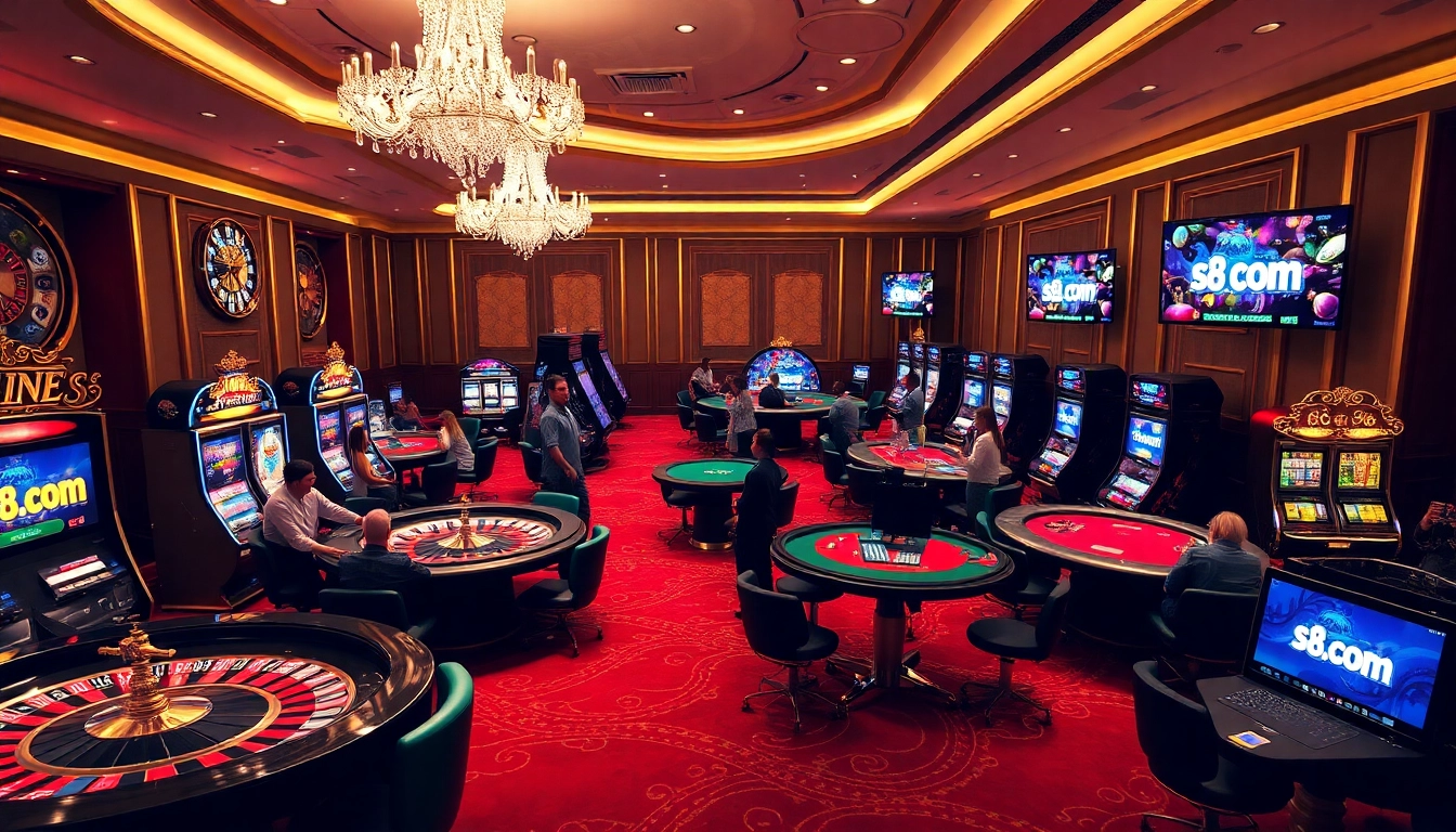 Experience the thrill of gambling at s8 com with lively casino games and vibrant slot machines.