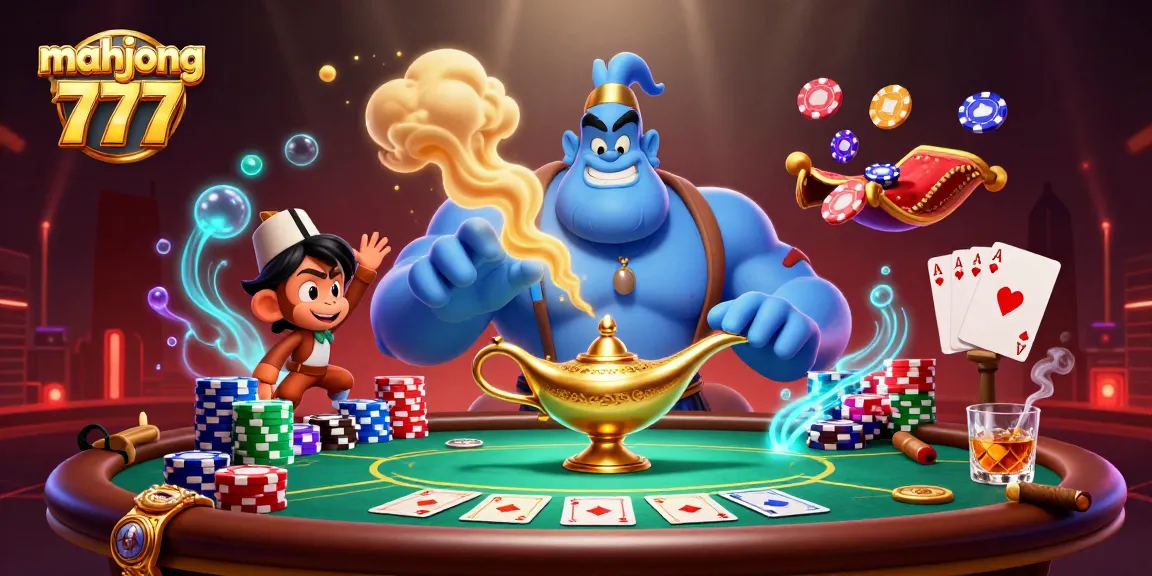 Engage in thrilling gameplay with mahjong 777 featuring vibrant casino elements and characters.