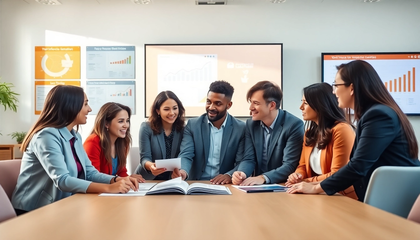 Enhancing workforce education through active collaboration among diverse learners in a bright classroom.
