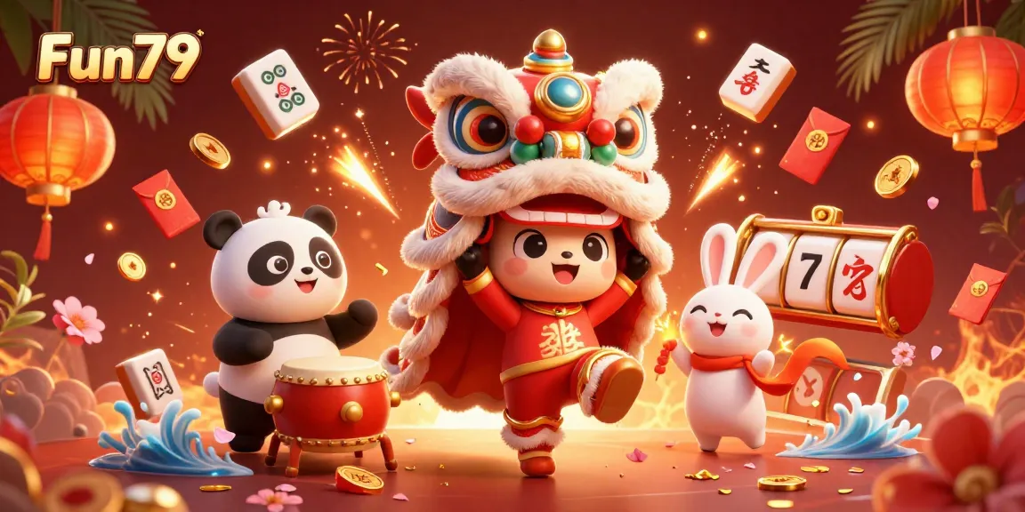 Experience exhilarating gameplay at Fun79 with vibrant characters celebrating and winning!