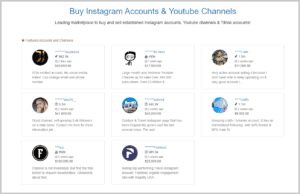 Buy and sell platform image -how to make money on TikTok