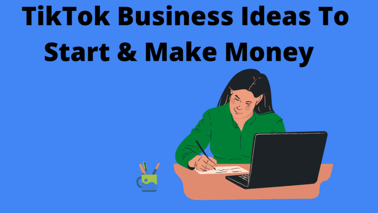 Business ideas on TikTok - blog post image