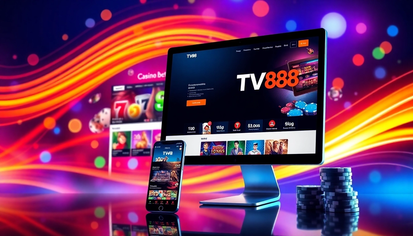 Experience the exciting world of TV88 with vibrant casino games and secure online betting.