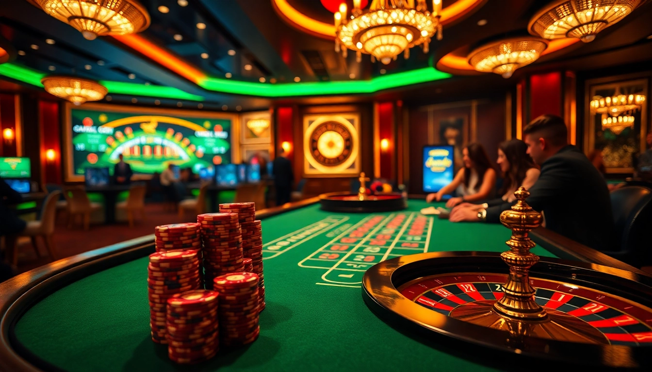 Experience thrilling moments at S8's casino with vibrant gaming action and excitement.