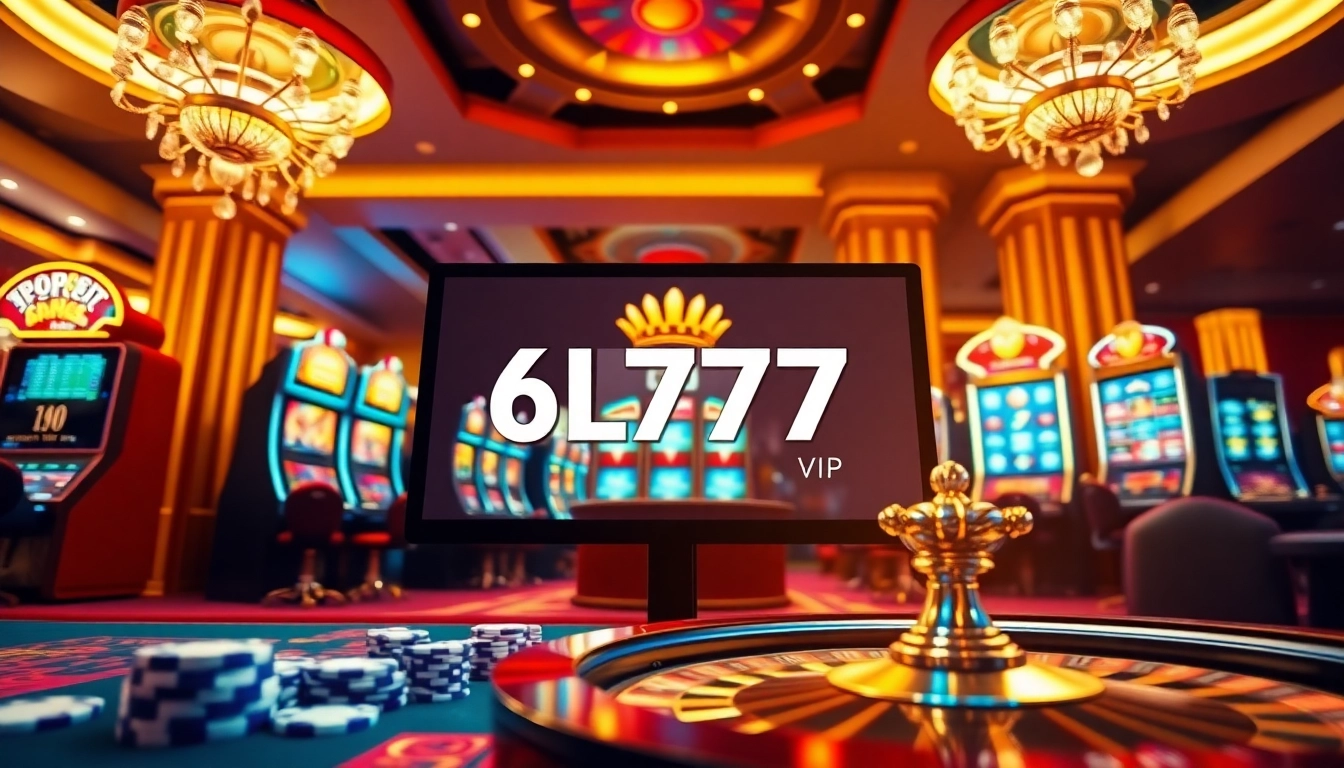 Engage with 6L777.VIP through thrilling casino activities like poker and roulette.