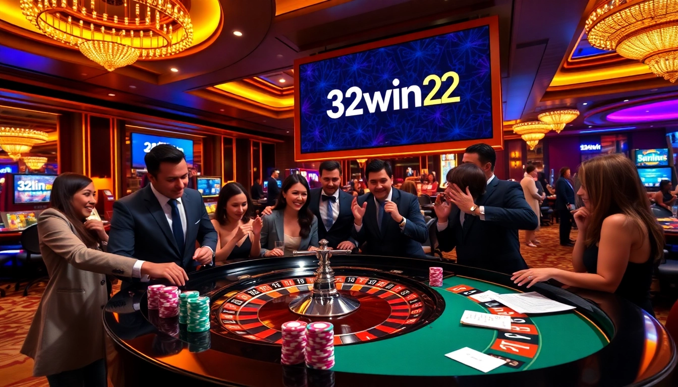 Experience the thrill of winning at 32win 32 with vibrant casino gaming visuals.