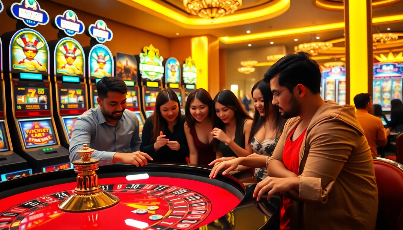 Experience excitement and wins with ink vao 12bet at a luxurious casino table.