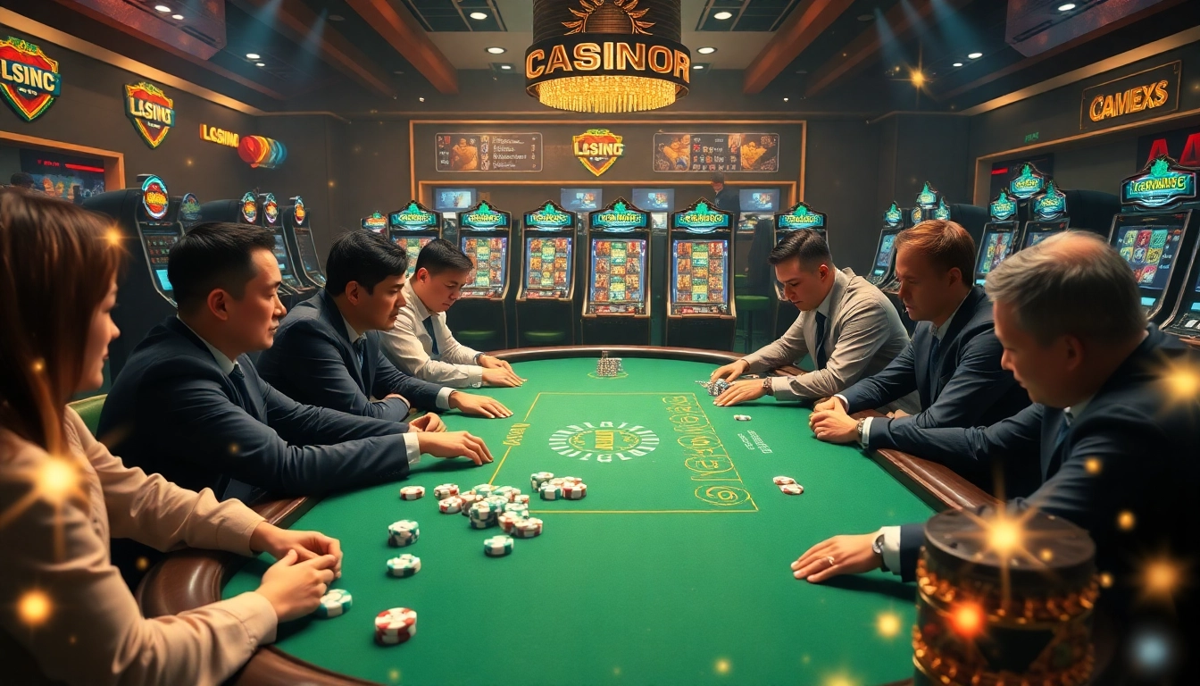 Join the excitement of winning at lc88 .com with players engaged in high-stakes poker.