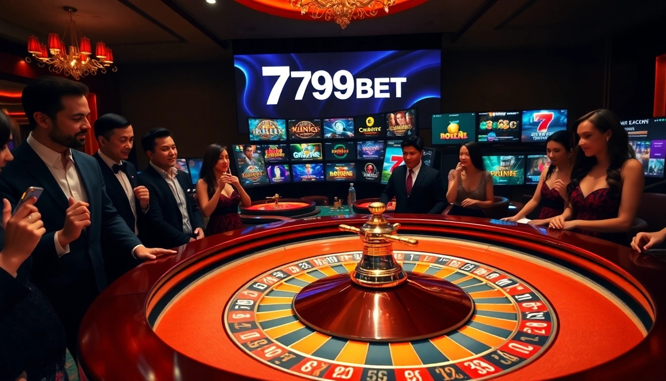 Exciting casino game action with nhà cái 789BET featuring roulette and high-stakes playing.
