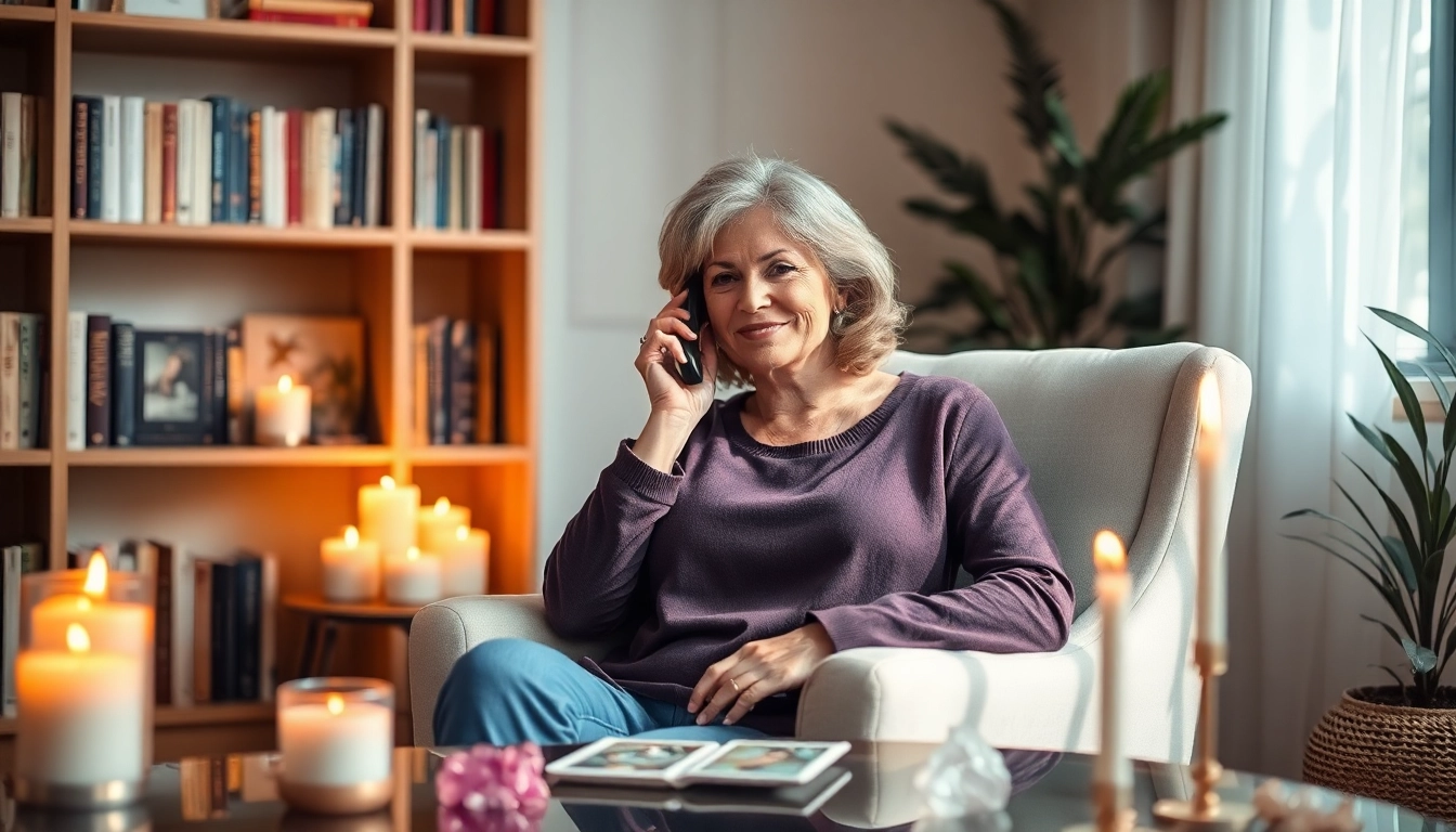 暖かく穏やかな雰囲気の電話占いセッションで、電話占い 当たるの世界を発見する。