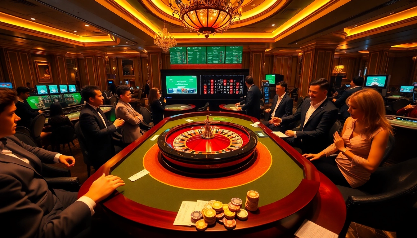 Engage with the excitement of https://33wins.it.com at a luxurious casino table, where players enjoy high-stakes betting.
