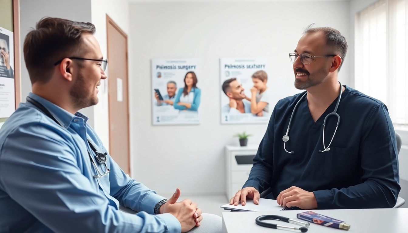 現代的なクリニックで医療専門家による 包茎手術 おすすめ コンサルテーション