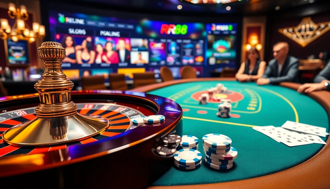 Experience the excitement of RR88 with vibrant casino games and thrilling betting action.