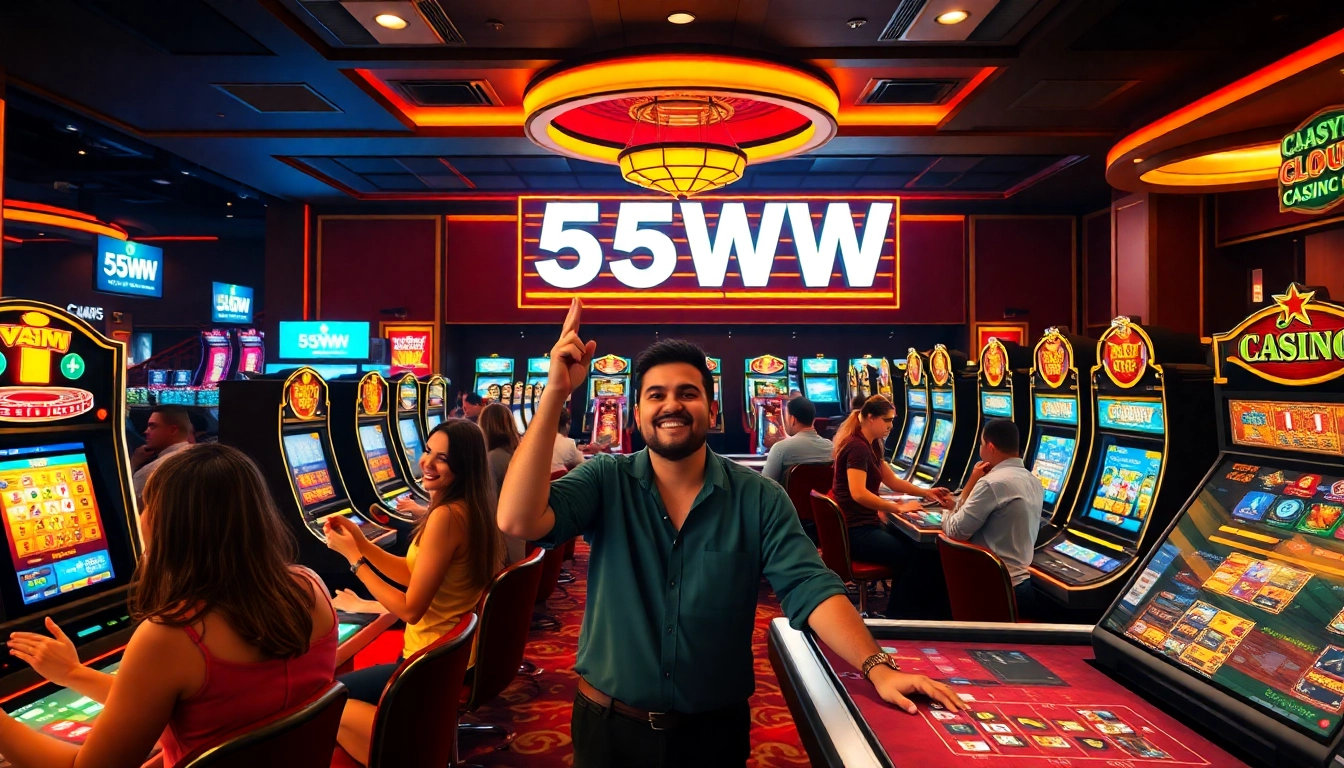 Experience the excitement of 55WW, a trusted online casino in Brazil with vibrant games and live dealers.